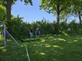 Plaatsing frame t.b.v. nieuw elektronisch scorebord (vrijdag 9 mei 2025) (5/31)